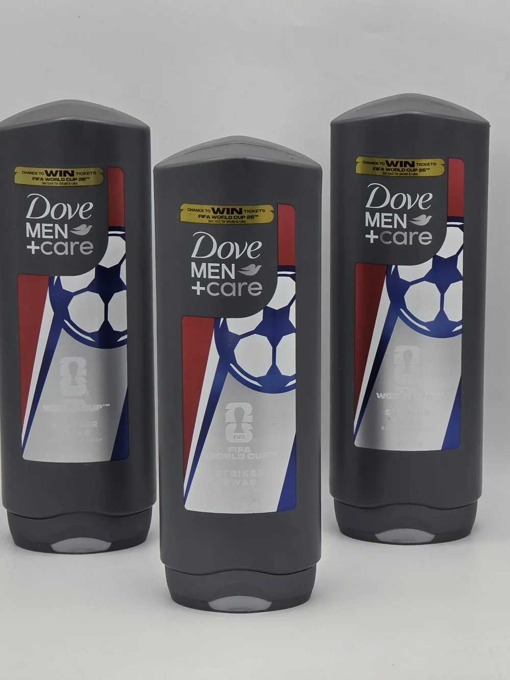 Dove Men+ Care Striker Body and Face Wash - FIFA World Cup Edition